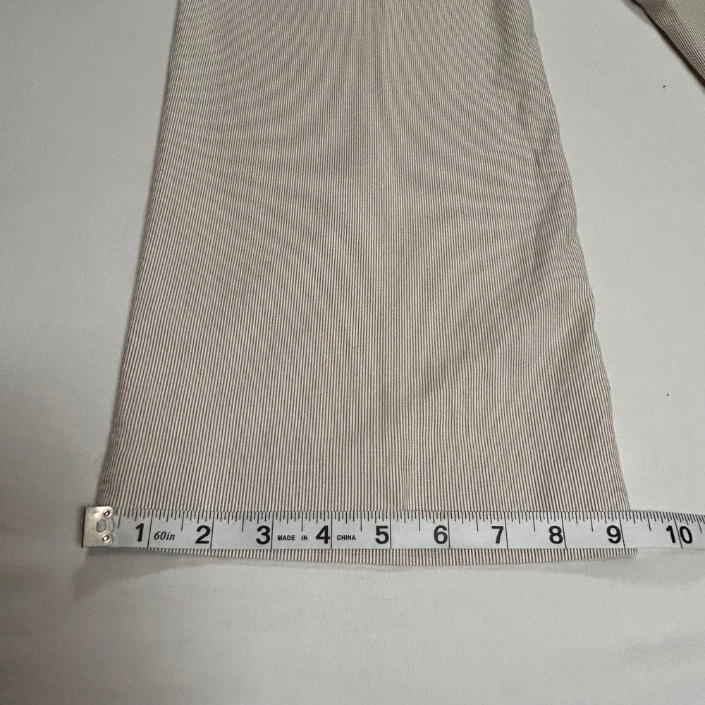 Alan Flusser Seersucker Pants Mens 40x32 Beige Micro Stripe‎ Flat Front Coastal